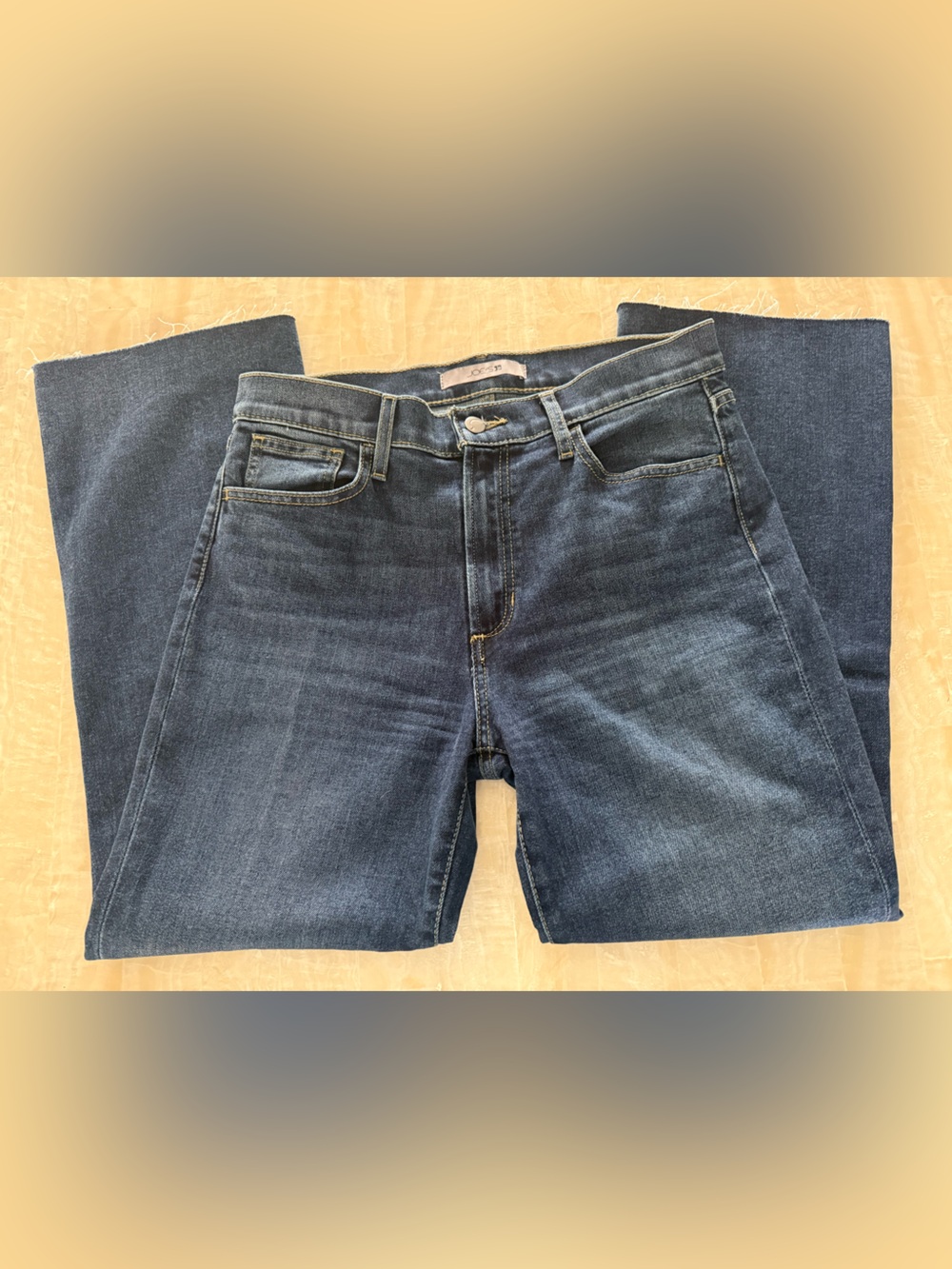 Joe's Jeans Relaxed Dark Blue Denim Jeans with a bit of stretch